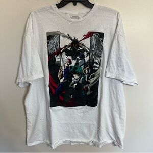 My Hero Academia T-Shirt Men's Size 2XL White Chizome Akaguro Anime Manga‎